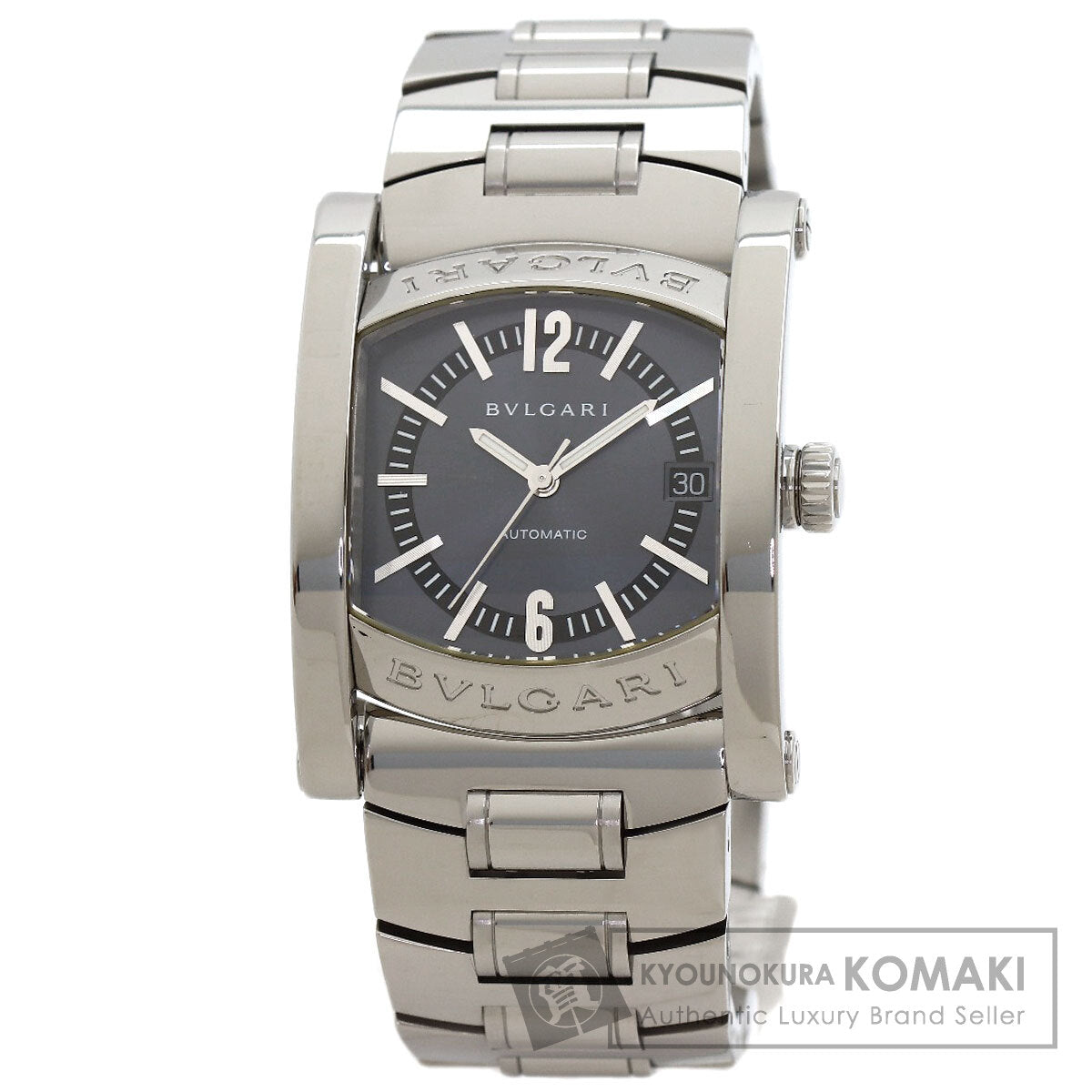 BVLGARI Assioma Watches AA44S Stainless Steel/Stainless Steel mens