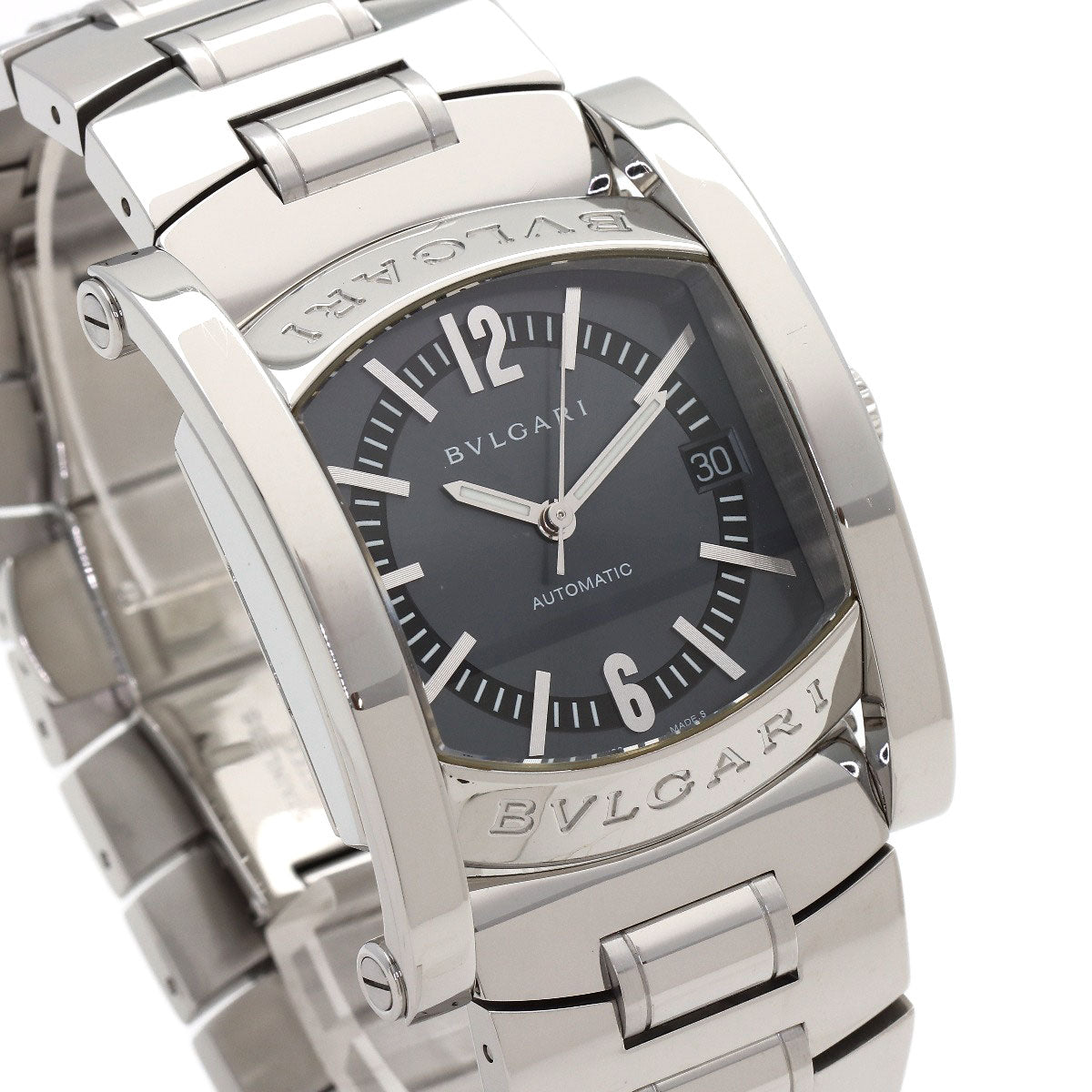 BVLGARI Assioma Watches AA44S Stainless Steel/Stainless Steel mens