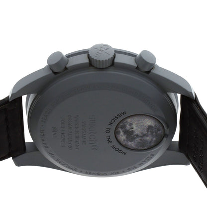 Swatch Omega Collaboration Moonswatch Watches SO33M100 Ceramic/Nylon mens