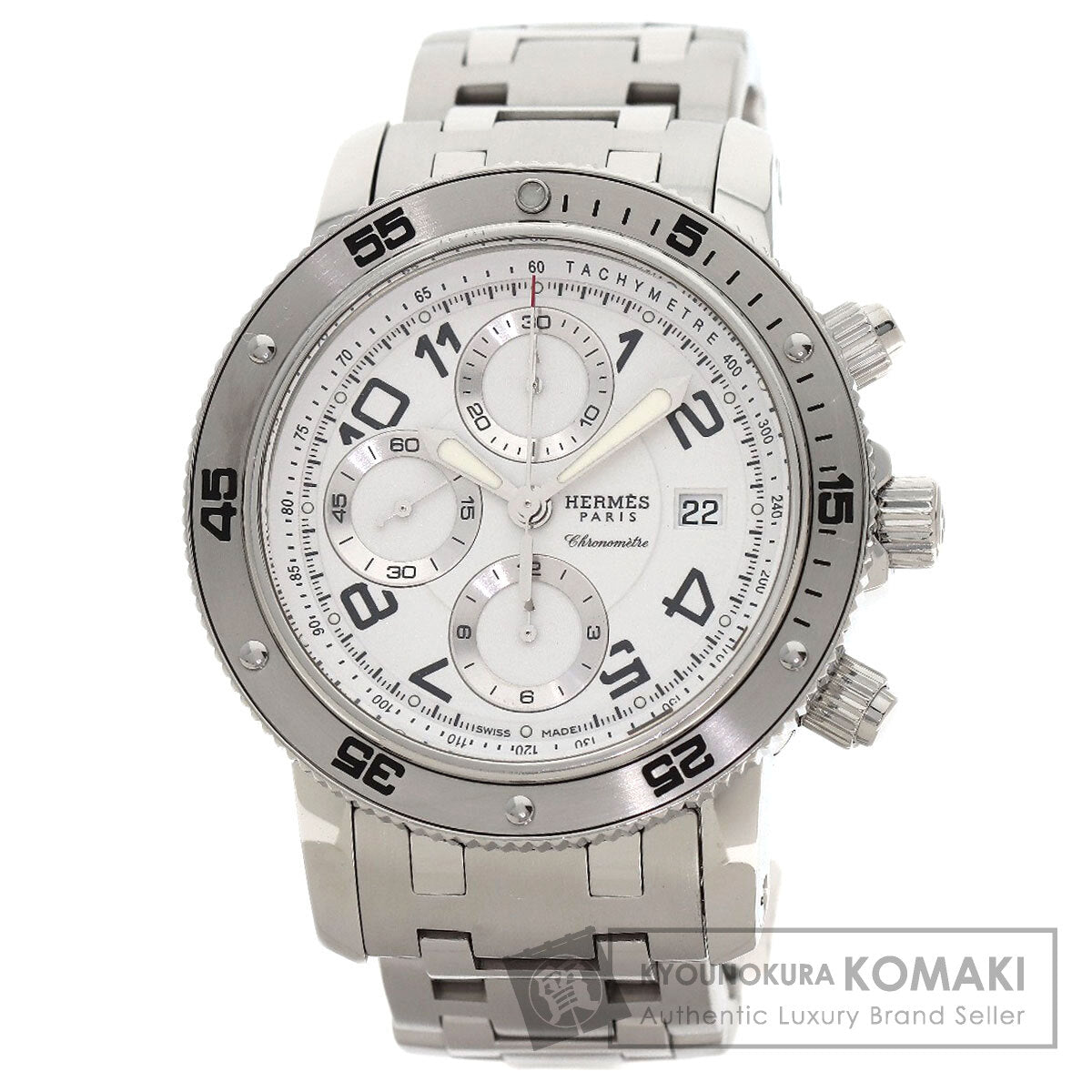 HERMES Clipper Mechanic Diver Watches CP2.910 Stainless Steel/Stainless Steel mens