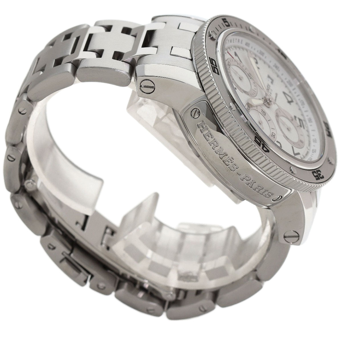 HERMES Clipper Mechanic Diver Watches CP2.910 Stainless Steel/Stainless Steel mens