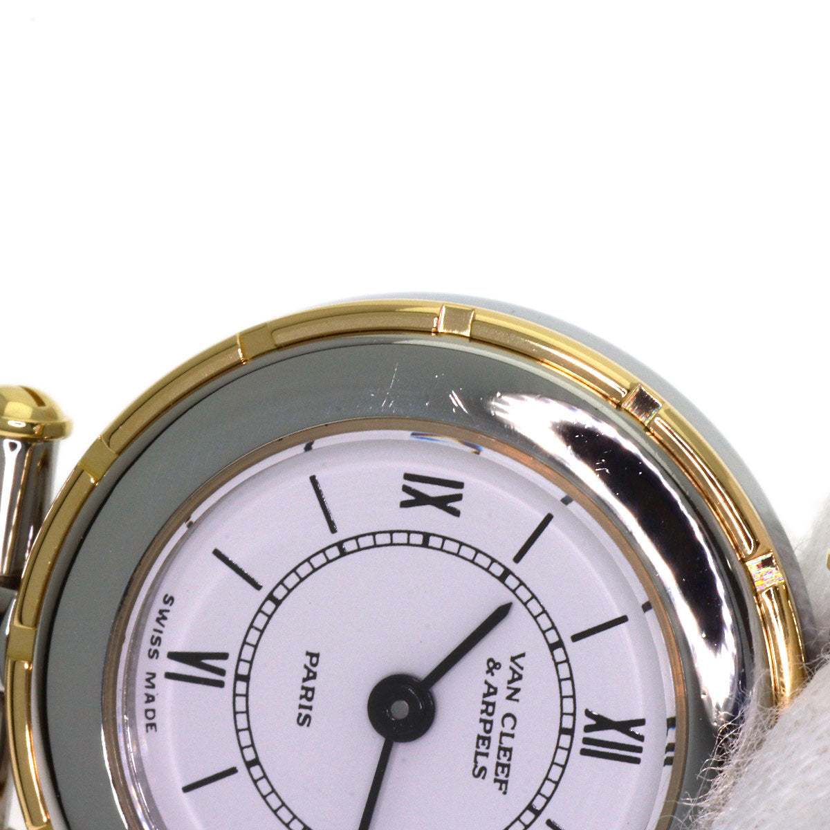 Van Cleef & Arpels Classic La Collection Watches Stainless Steel/SSxK18YG Ladies