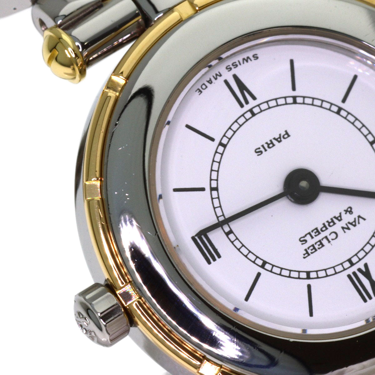 Van Cleef & Arpels Classic La Collection Watches Stainless Steel/SSxK18YG Ladies