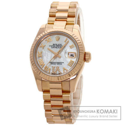 ROLEX Datejust Watches 179175NG K18 Pink Gold/18K Pink Gold Ladies
