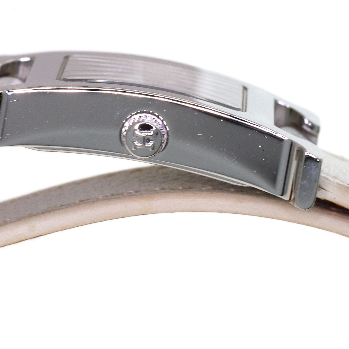 HERMES H watch Deburuturu Watches HH1.210 Stainless Steel/Leather Ladies
