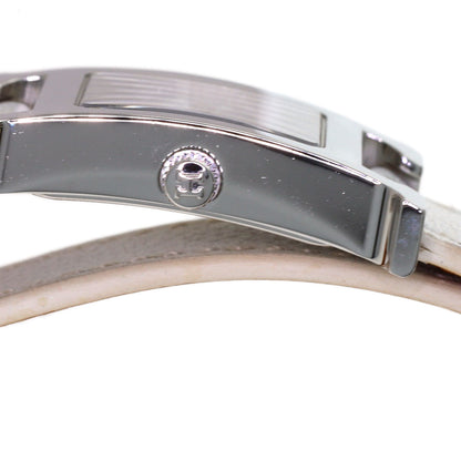 HERMES H watch Deburuturu Watches HH1.210 Stainless Steel/Leather Ladies