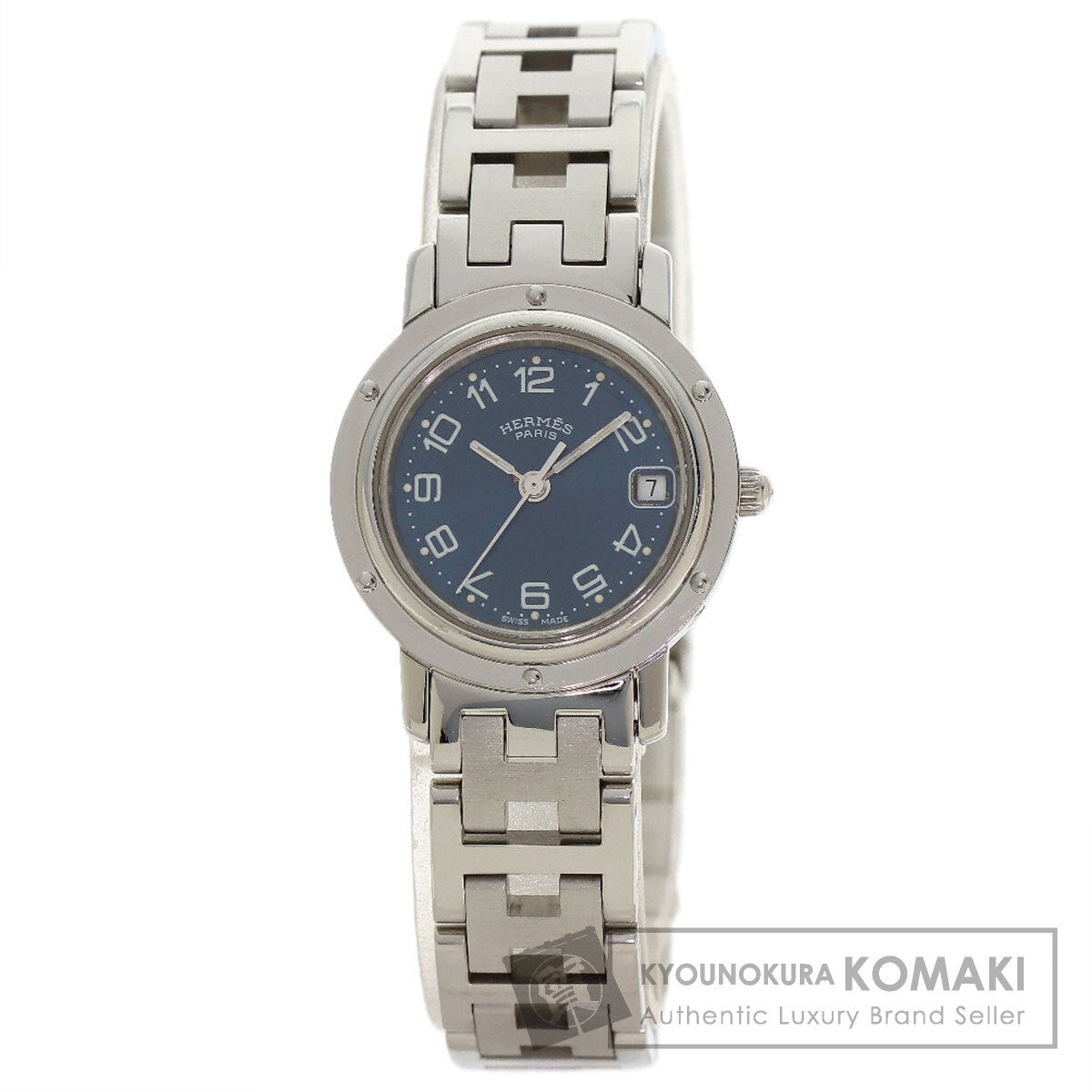 HERMES Clipper Watches CL4.210 Stainless Steel/Stainless Steel Ladies