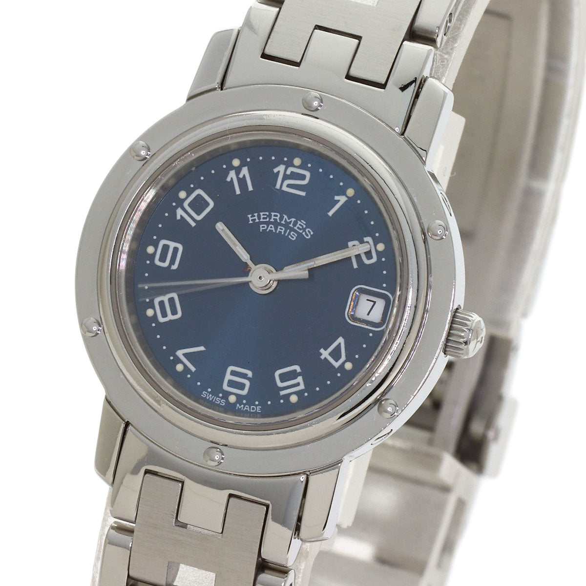 HERMES Clipper Watches CL4.210 Stainless Steel/Stainless Steel Ladies