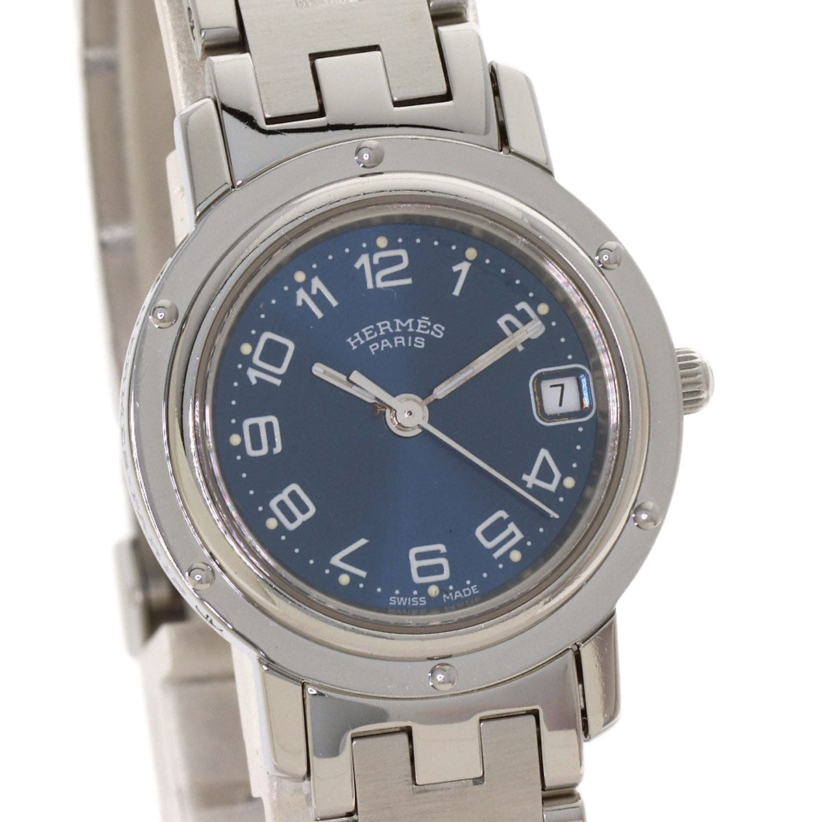 HERMES Clipper Watches CL4.210 Stainless Steel/Stainless Steel Ladies