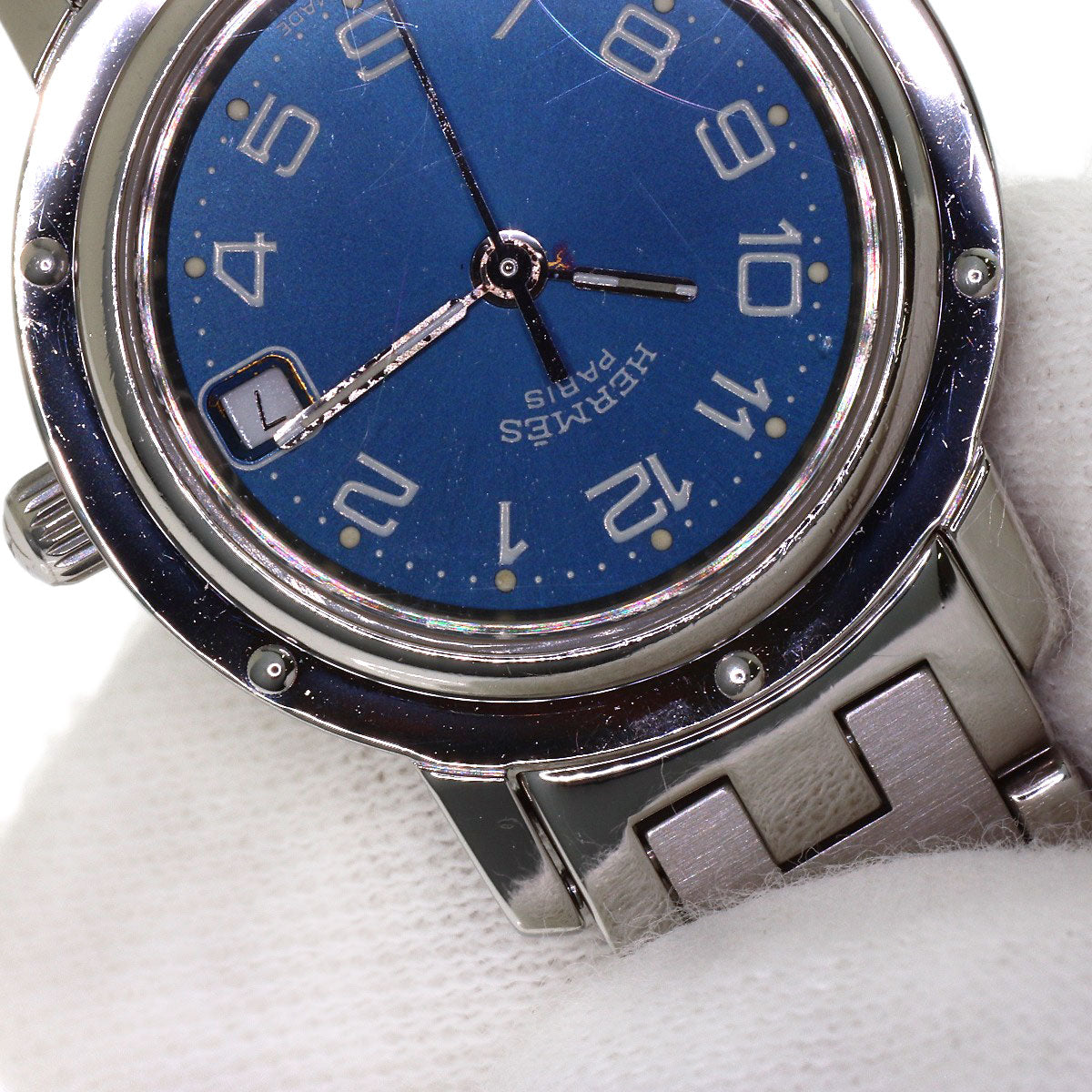 HERMES Clipper Watches CL4.210 Stainless Steel/Stainless Steel Ladies
