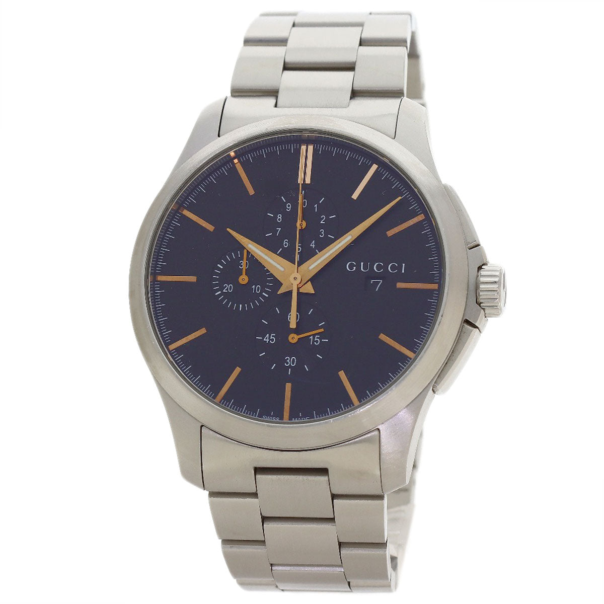 GUCCI G timeless Watches YA126.2 Stainless Steel/Stainless Steel mens