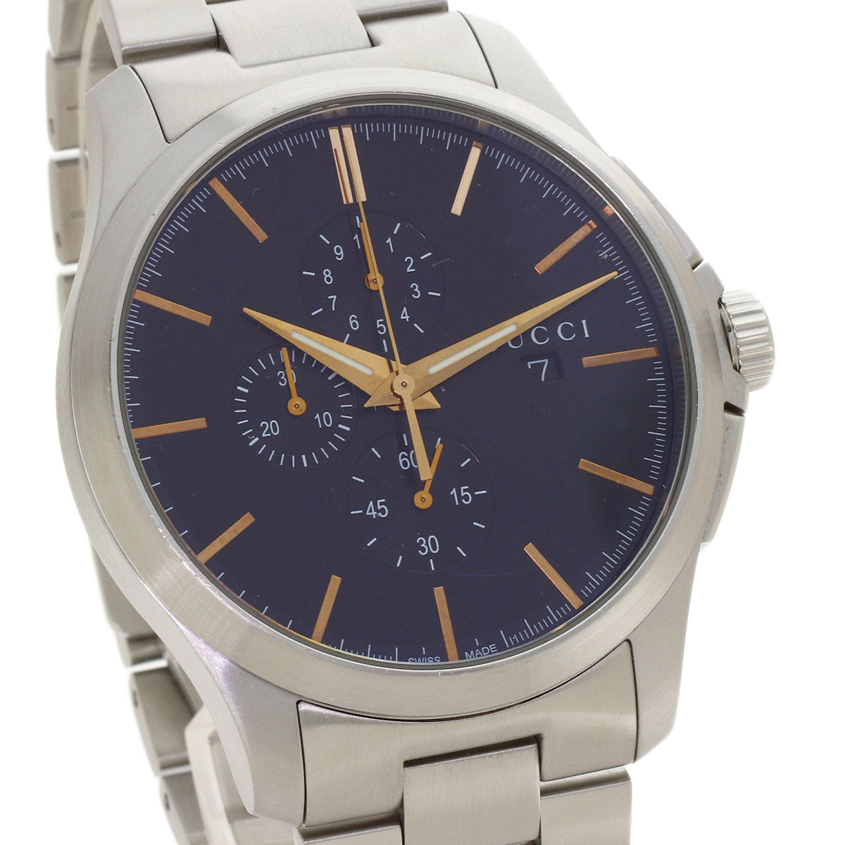 GUCCI G timeless Watches YA126.2 Stainless Steel/Stainless Steel mens