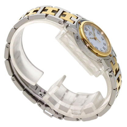 HERMES Clipper Watches CL4.220 Stainless Steel/SSxGP Ladies