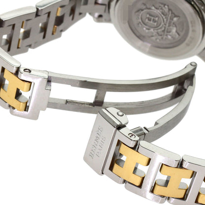 HERMES Clipper Watches CL4.220 Stainless Steel/SSxGP Ladies
