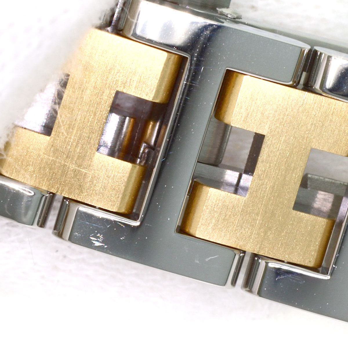 HERMES Clipper Watches CL4.220 Stainless Steel/SSxGP Ladies