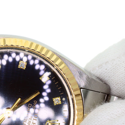 ROLEX Datejust 10P Diamond, 1984 Watches 16013G Stainless Steel/SSxK18YG mens