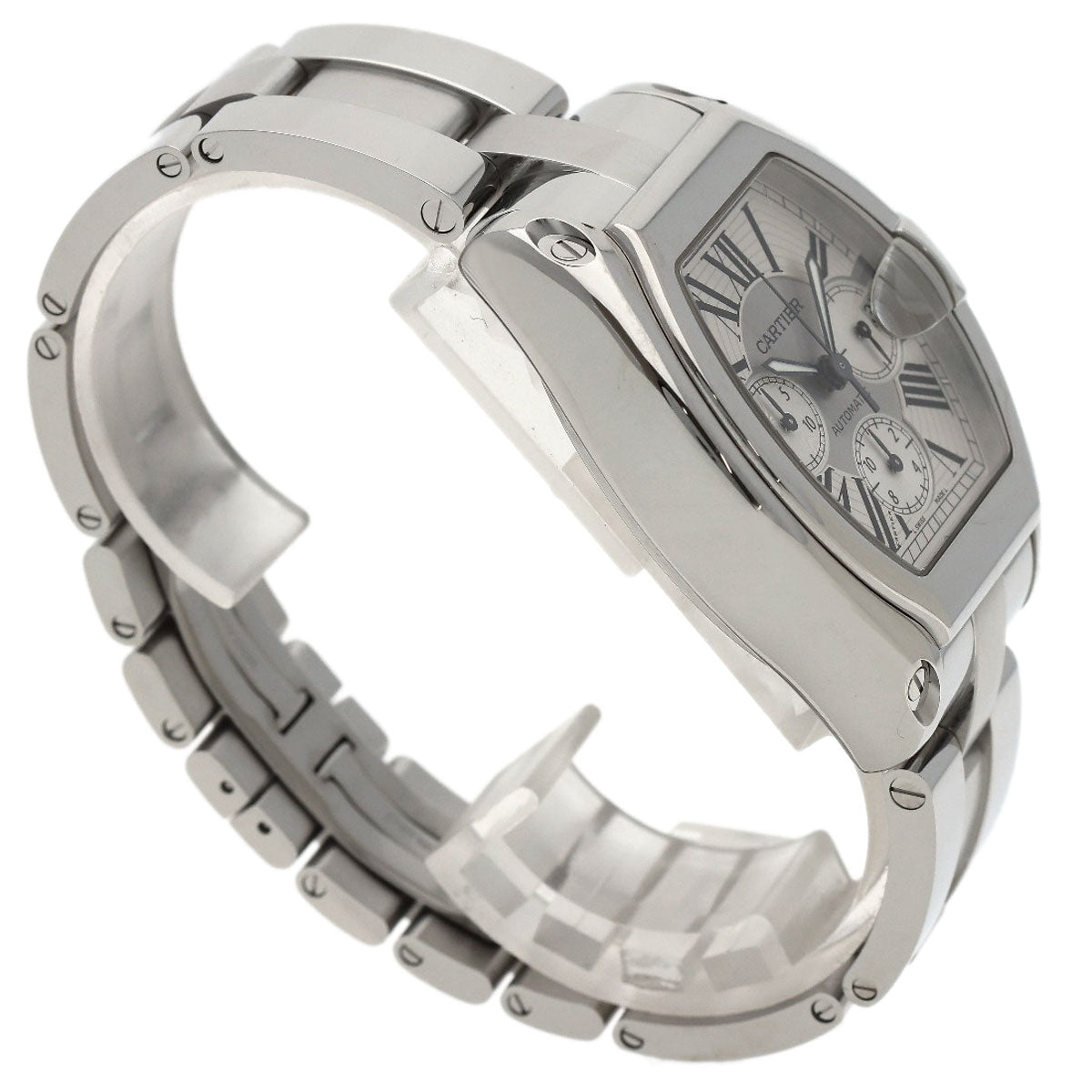 CARTIER Roadster XL Watches W62019X6 Stainless Steel/Stainless Steel mens