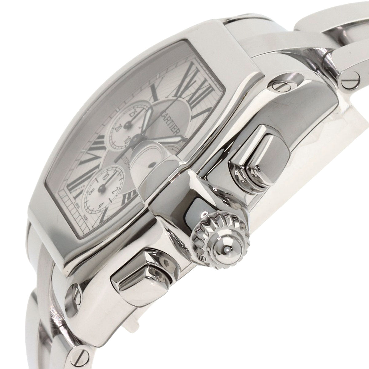 CARTIER Roadster XL Watches W62019X6 Stainless Steel/Stainless Steel mens