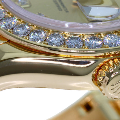 ROLEX Datejust 10P Diamond Pearlmaster Watches 80298G K18 Yellow Gold/18K Yellow Gold Ladies
