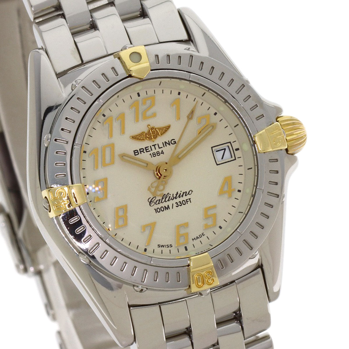 BREITLING Calistino Watches B52045 Stainless Steel/Stainless Steel Ladies