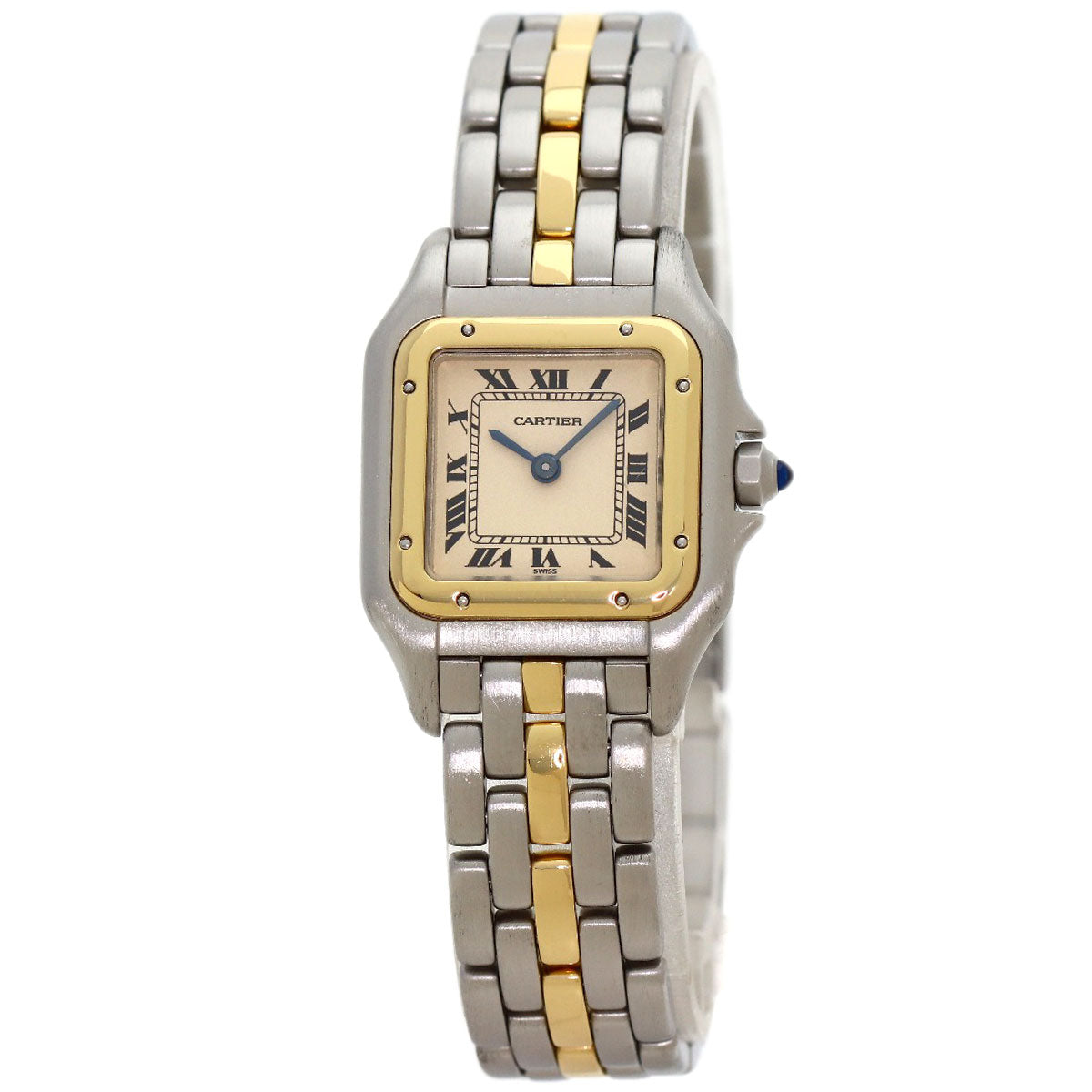 CARTIER PANTHERESM 1 Row Watches W25029B5 Stainless Steel/SSxK18YG Ladies