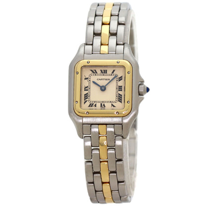 CARTIER PANTHERESM 1 Row Watches W25029B5 Stainless Steel/SSxK18YG Ladies