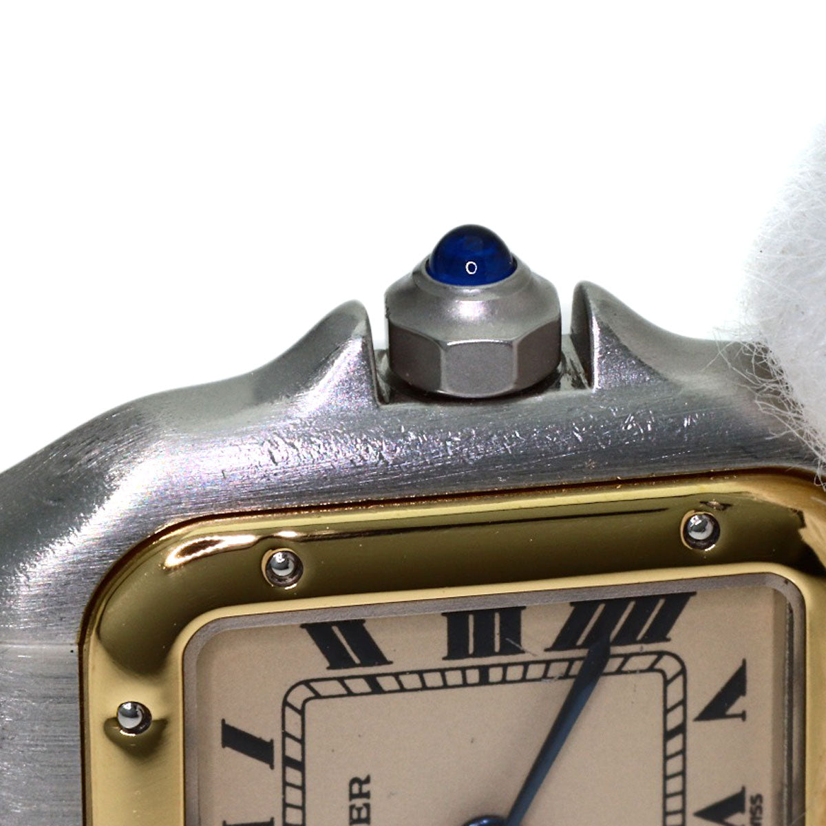 CARTIER PANTHERESM 1 Row Watches W25029B5 Stainless Steel/SSxK18YG Ladies