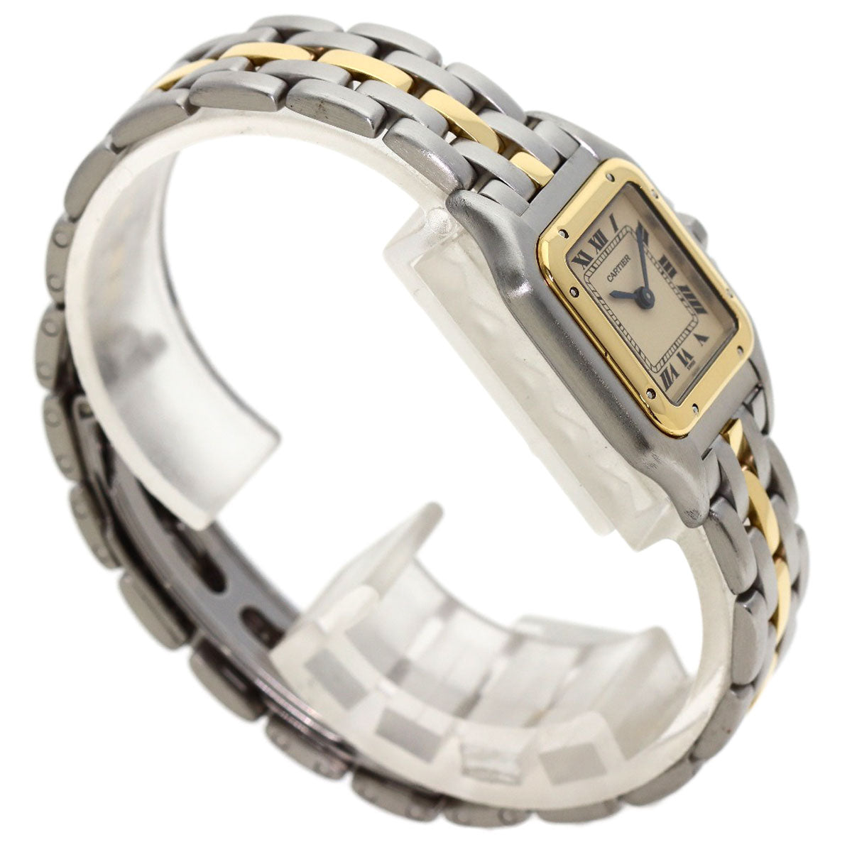 CARTIER PANTHERESM 1 Row Watches W25029B5 Stainless Steel/SSxK18YG Ladies