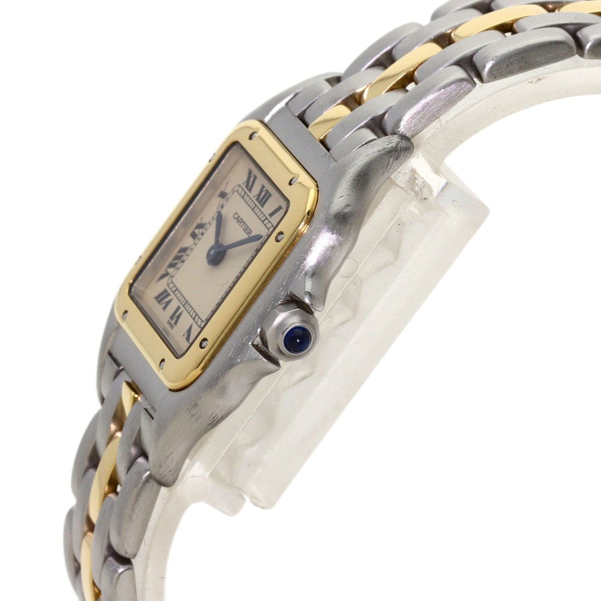CARTIER PANTHERESM 1 Row Watches W25029B5 Stainless Steel/SSxK18YG Ladies