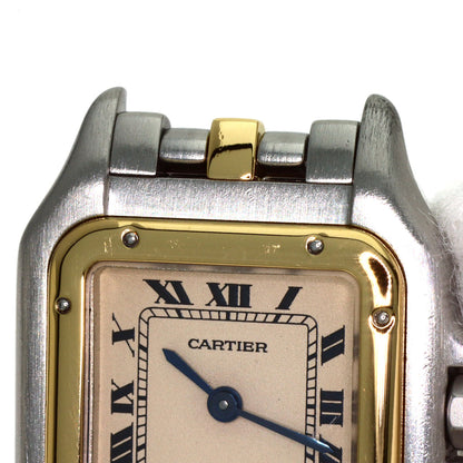 CARTIER PANTHERESM 1 Row Watches W25029B5 Stainless Steel/SSxK18YG Ladies