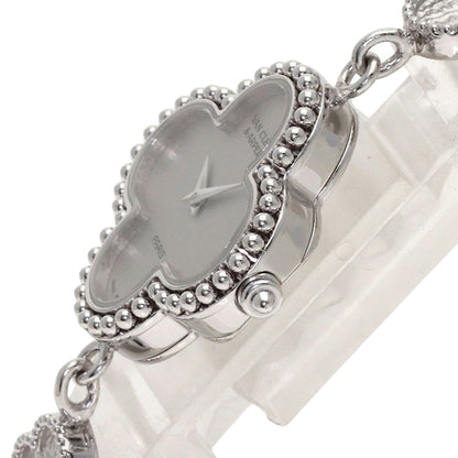 Van Cleef & Arpels Alhambra Watches K18 White Gold/K18 White Gold Ladies