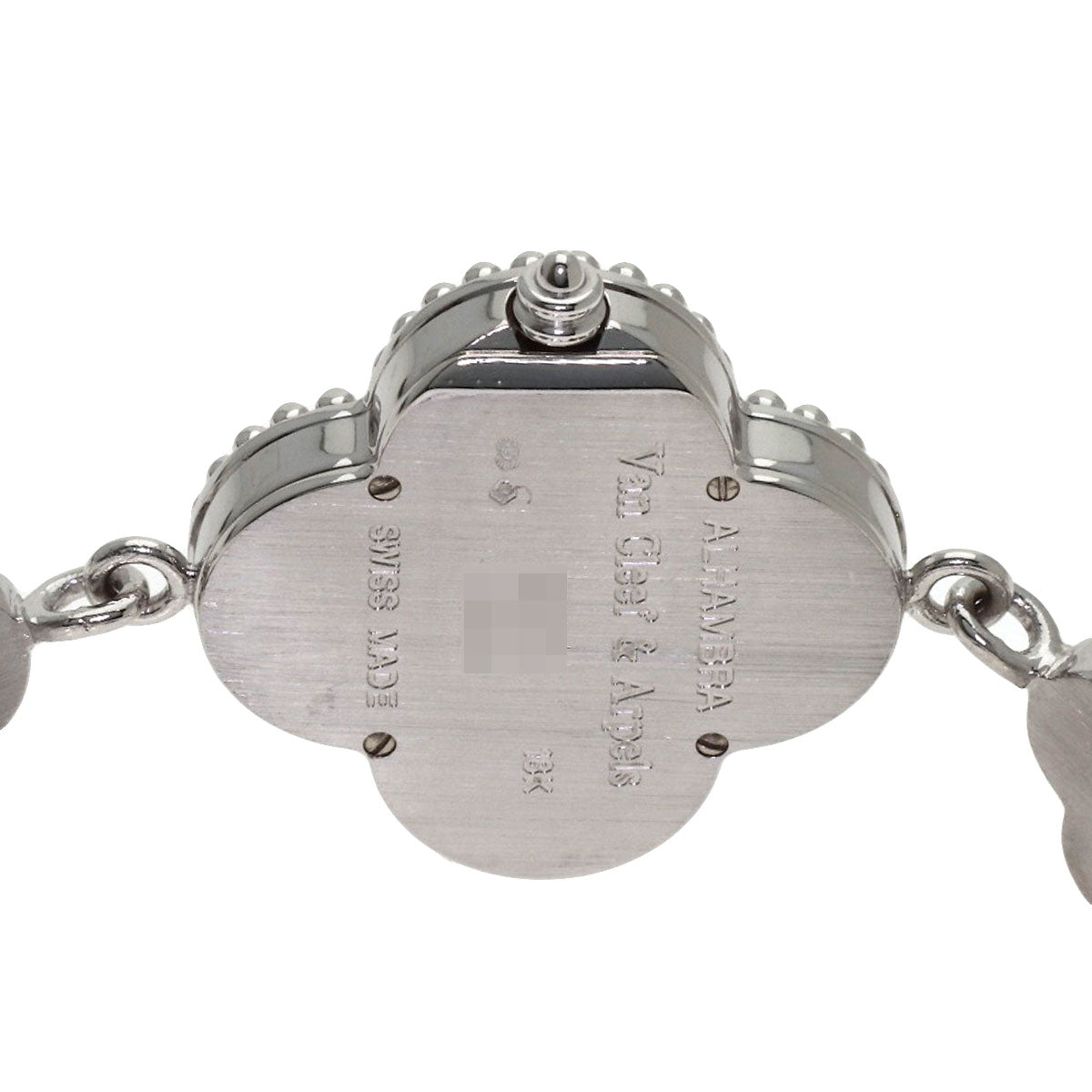 Van Cleef & Arpels Alhambra Watches K18 White Gold/K18 White Gold Ladies