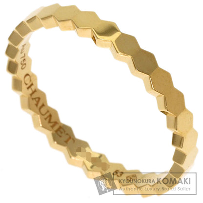 Chaumet Be My Love Honeycomb #53 Ring K18 Yellow Gold Ladies [Used]