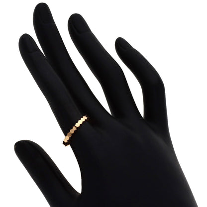 Chaumet Be My Love Honeycomb #53 Ring K18 Pink Gold Ladies [Used]