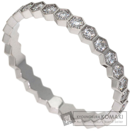 Chaumet Be My Love Honeycomb Full Diamond #53 Ring K18 White Gold Ladies [Used]
