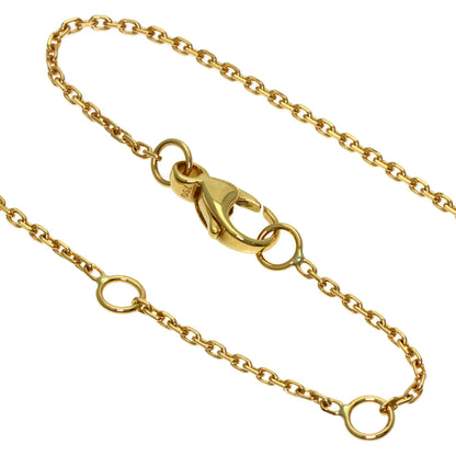 Chaumet Be My Love Honeycomb Diamond Necklace K18 Yellow Gold Ladies [Used]