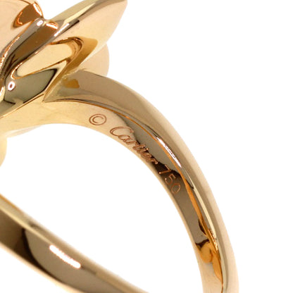 CARTIER Caresse d'Orchidées par Cartier Diamond #50 Ring K18 Pink Gold Ladies [Used]