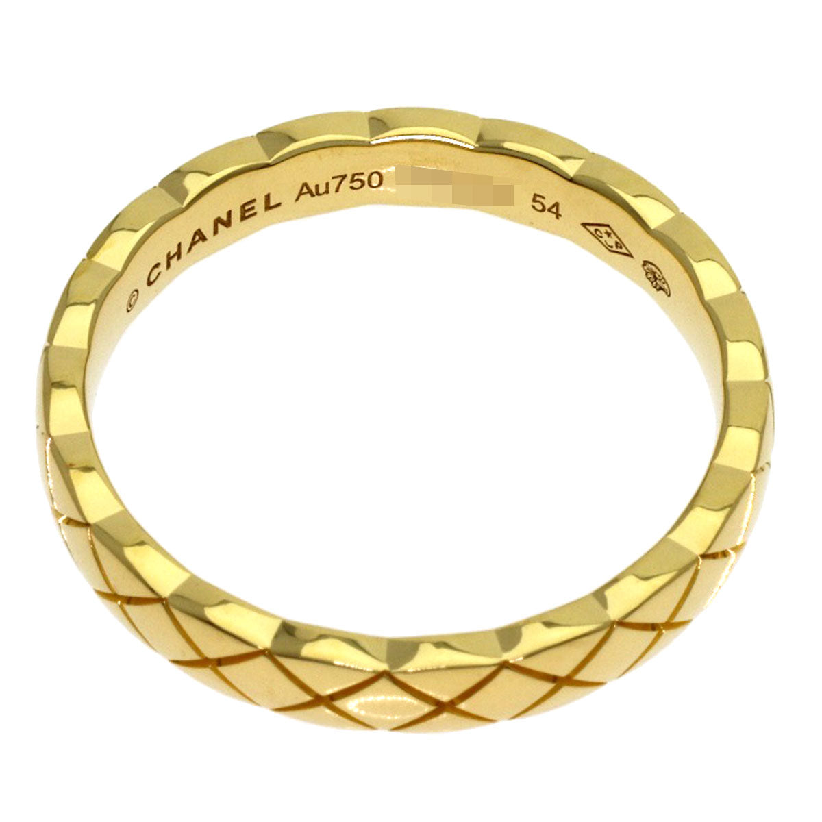 CHANEL Coco Crush Mini #54 Ring K18 Yellow Gold Ladies [Used]
