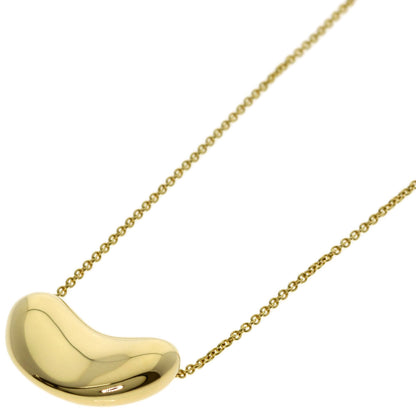 TIFFANY&Co. Bean Necklace K18 Yellow Gold Ladies [Used]