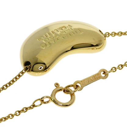 TIFFANY&Co. Bean Necklace K18 Yellow Gold Ladies [Used]