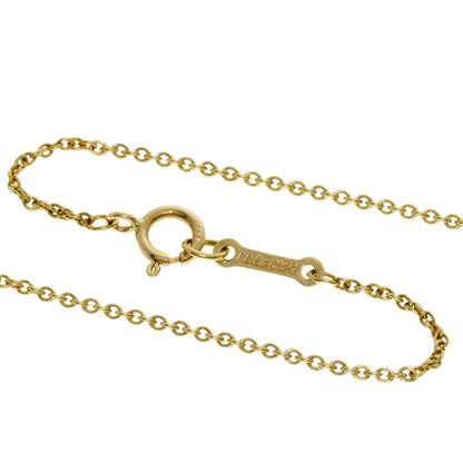 TIFFANY&Co. Bean Necklace K18 Yellow Gold Ladies [Used]