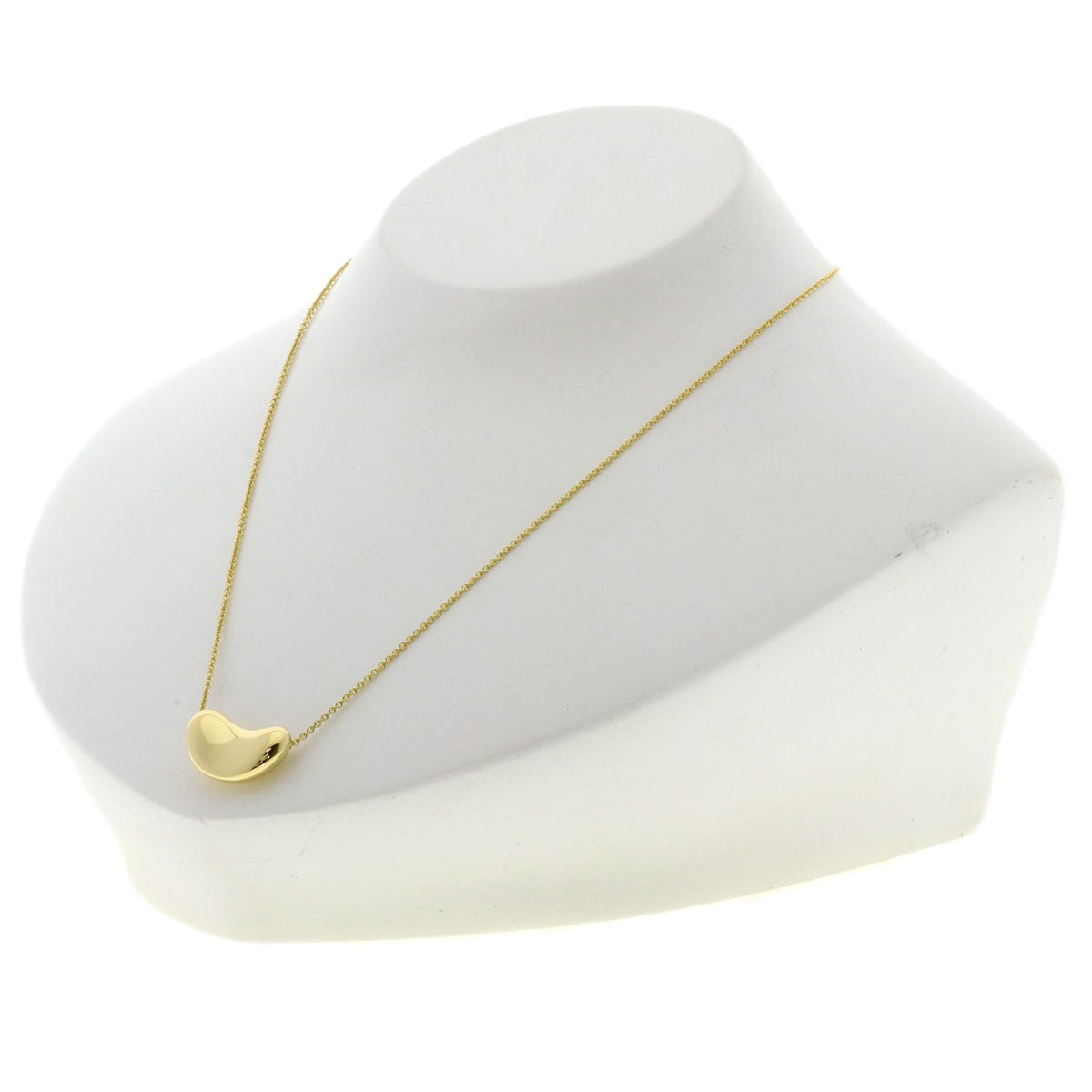 TIFFANY&Co. Bean Necklace K18 Yellow Gold Ladies [Used]