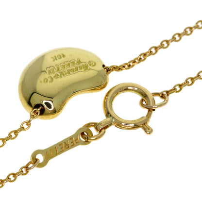 TIFFANY&Co. Bean Necklace K18 Yellow Gold Ladies [Used]
