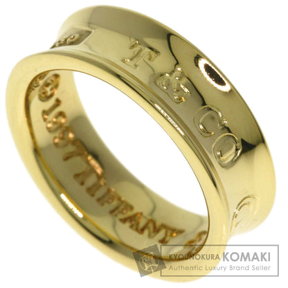 TIFFANY&Co. 1837 Ring K18 Yellow Gold Ladies [Used]
