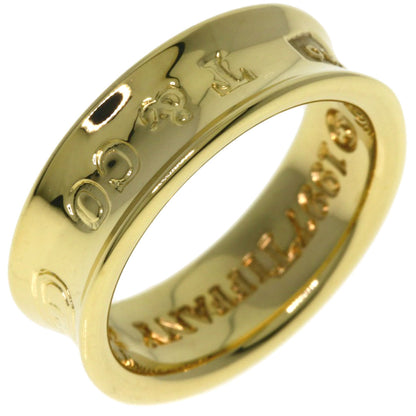 TIFFANY&Co. 1837 Ring K18 Yellow Gold Ladies [Used]