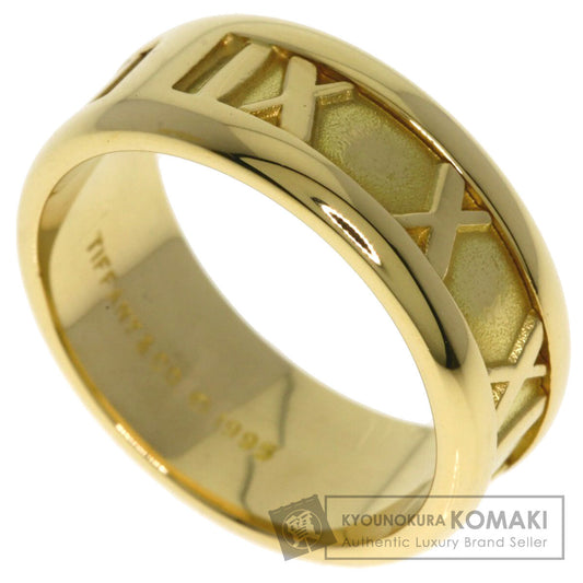 TIFFANY&Co. Atlas Ring K18 Yellow Gold Ladies [Used]