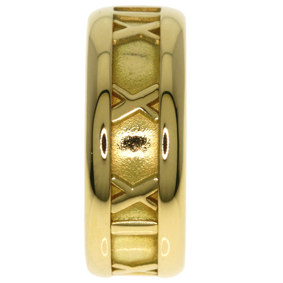 TIFFANY&Co. Atlas Ring K18 Yellow Gold Ladies [Used]