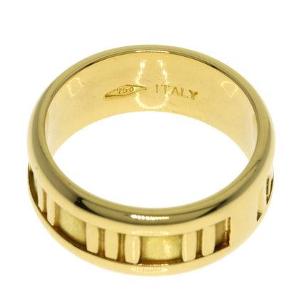 TIFFANY&Co. Atlas Ring K18 Yellow Gold Ladies [Used]