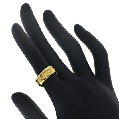 TIFFANY&Co. Atlas Ring K18 Yellow Gold Ladies [Used]
