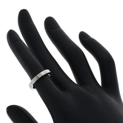 CARTIER Lanier 1P Diamond # 46 Ring K18 White Gold Ladies [Used]